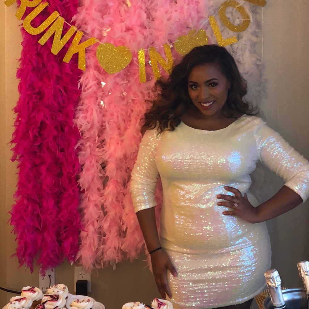 Sequin Charlotte Russe Dress Bachelorette party!!
